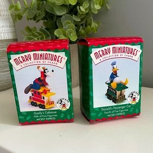 Hallmark Merry Miniatures Mickey Express 1995